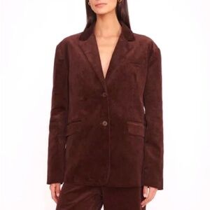 NWT STAUD !Sold Out! Corduroy Blazer